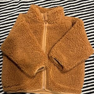 Cozy Brown Sherpa Jacket